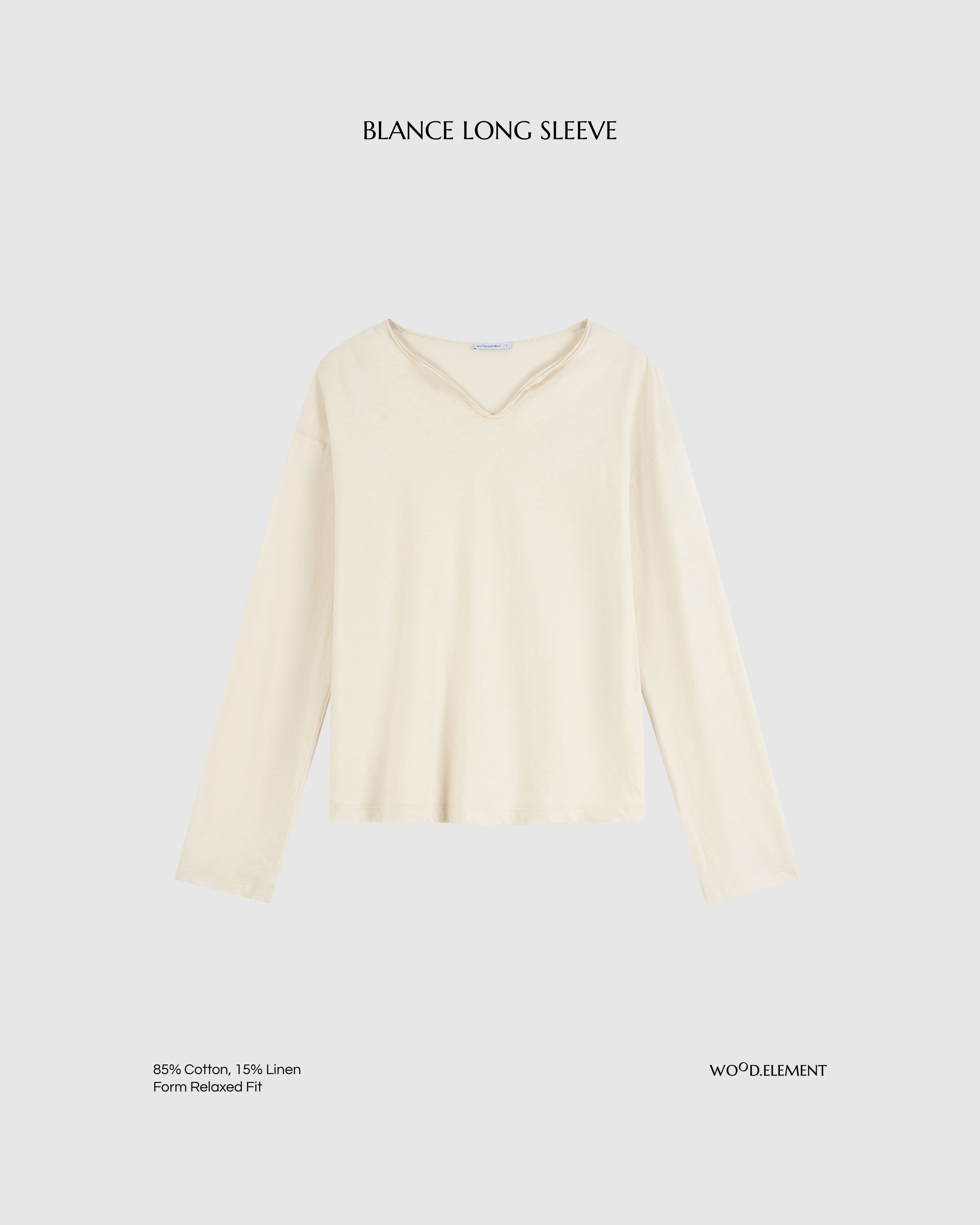 BLANCE LONG SLEEVE - CREAM