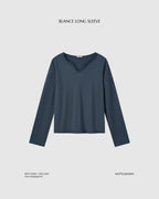 BLANCE LONG SLEEVE - NAVY