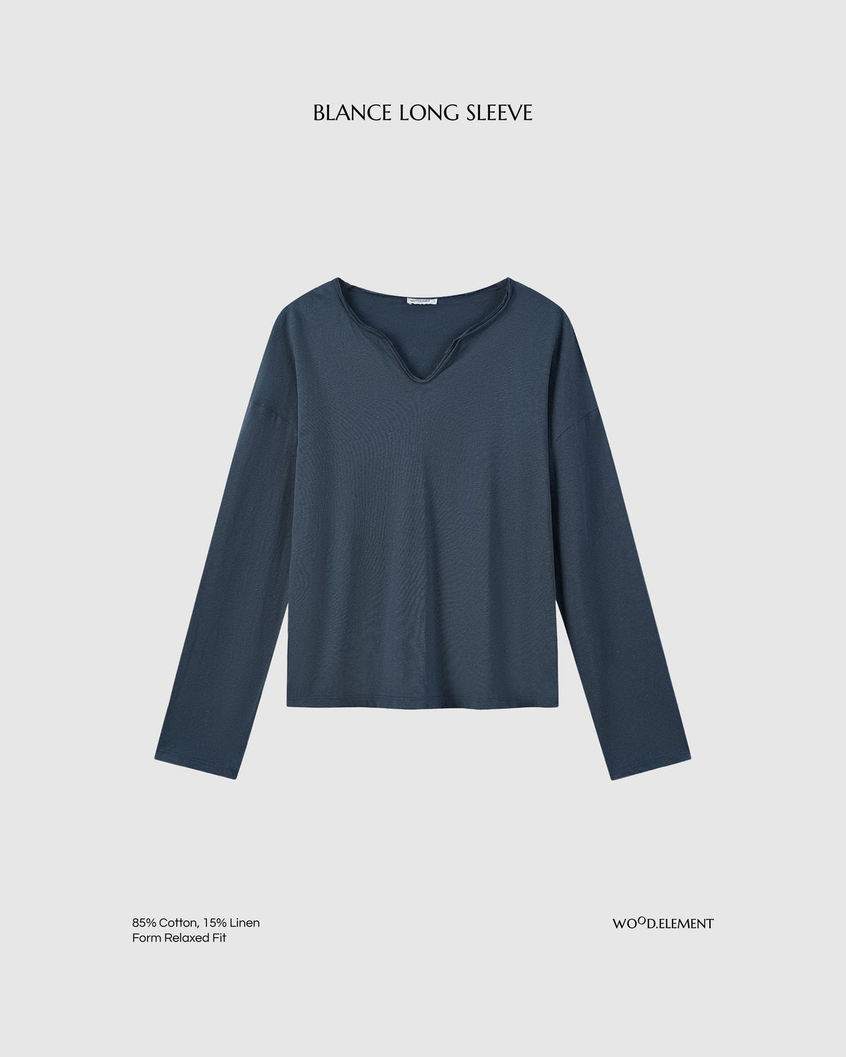 BLANCE LONG SLEEVE - NAVY