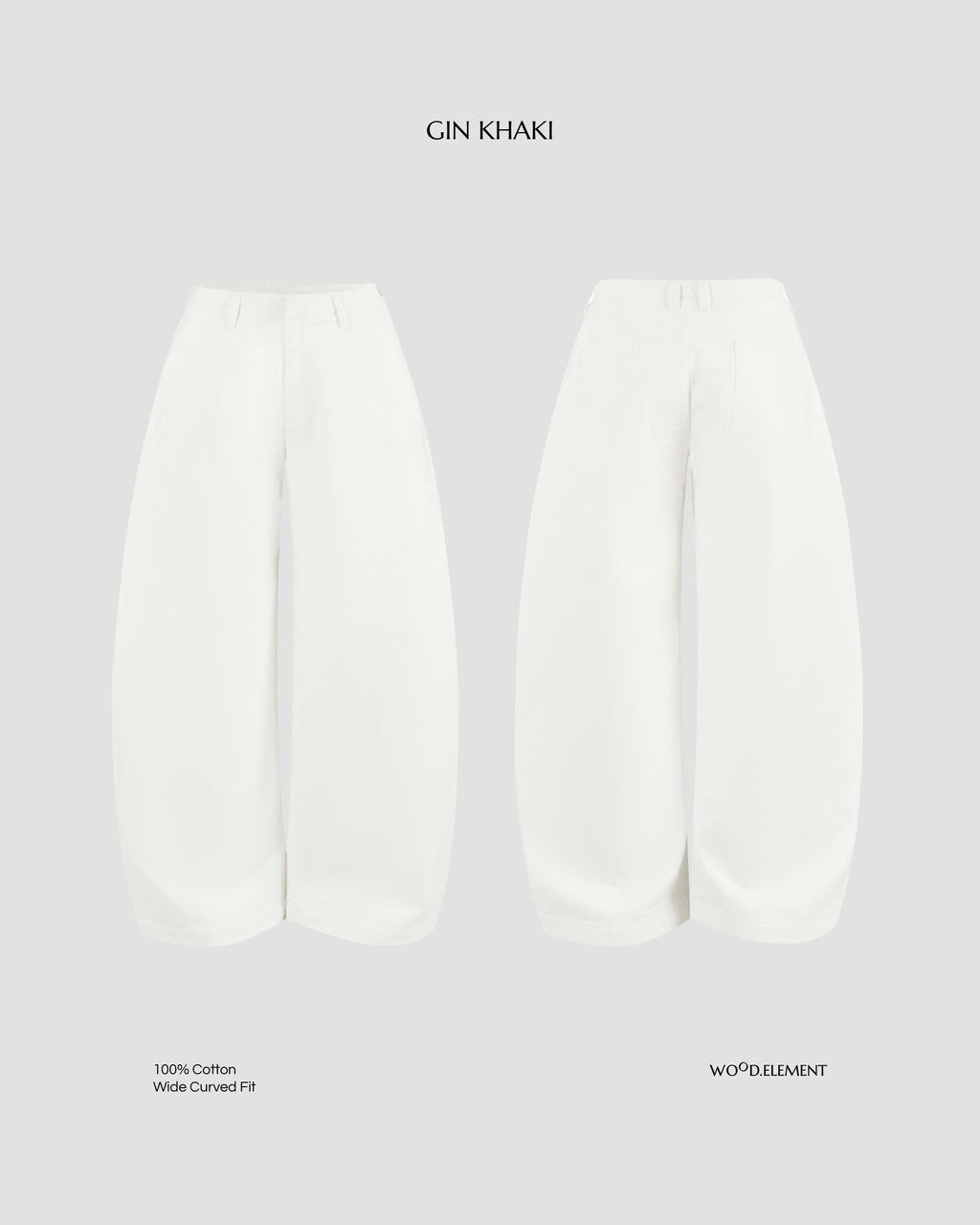 GIN KAKI TROUSER