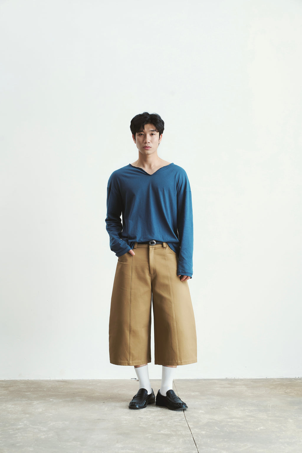 BLANCE LONG SLEEVE - NAVY