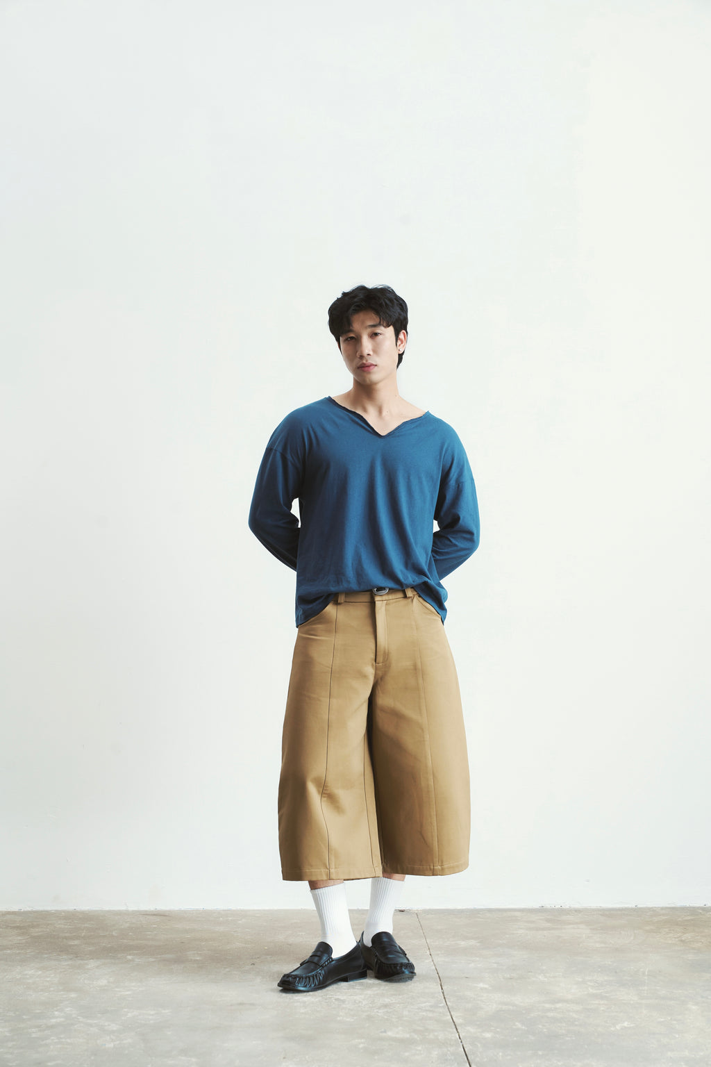 BLANCE LONG SLEEVE - NAVY