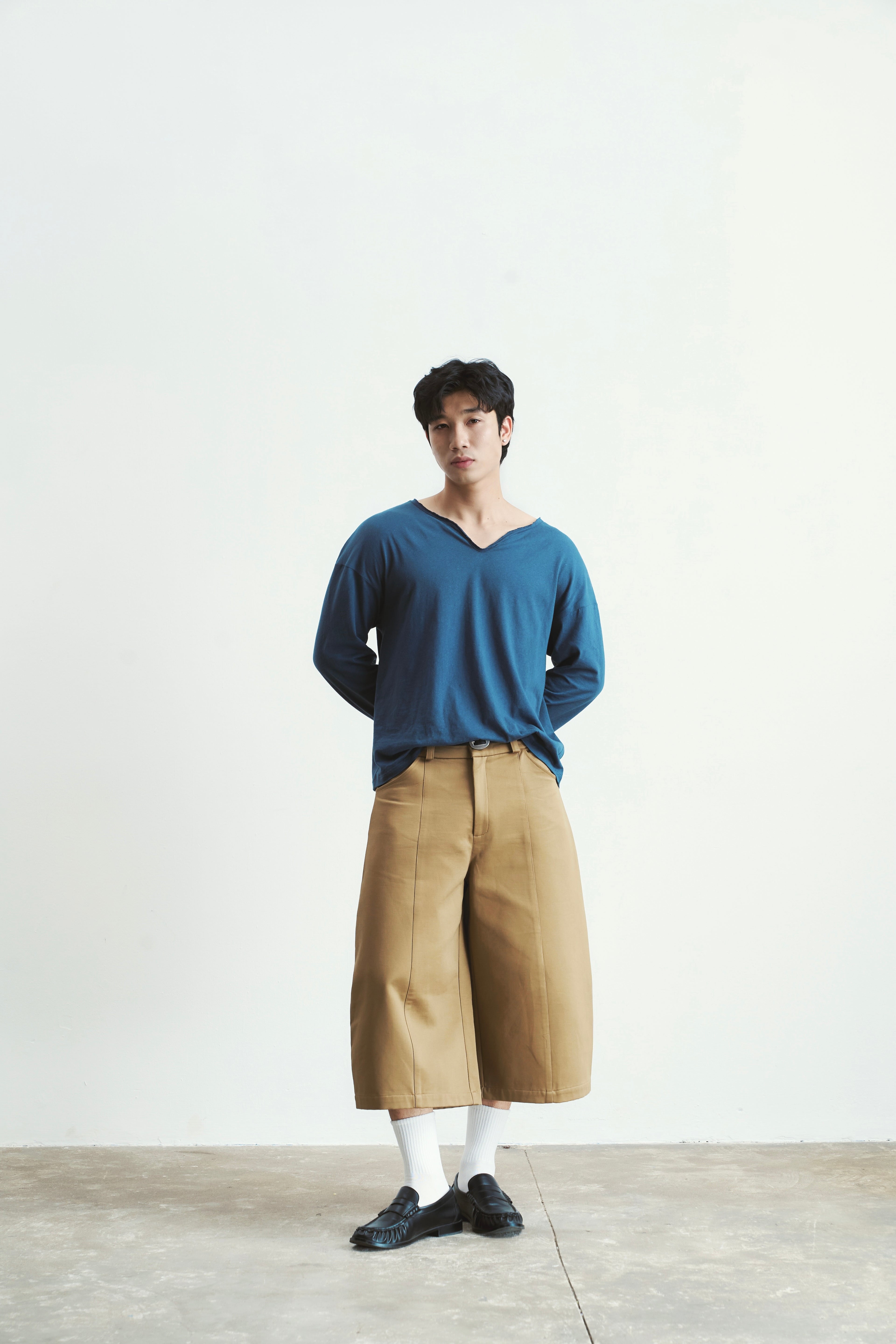BLANCE LONG SLEEVE - NAVY
