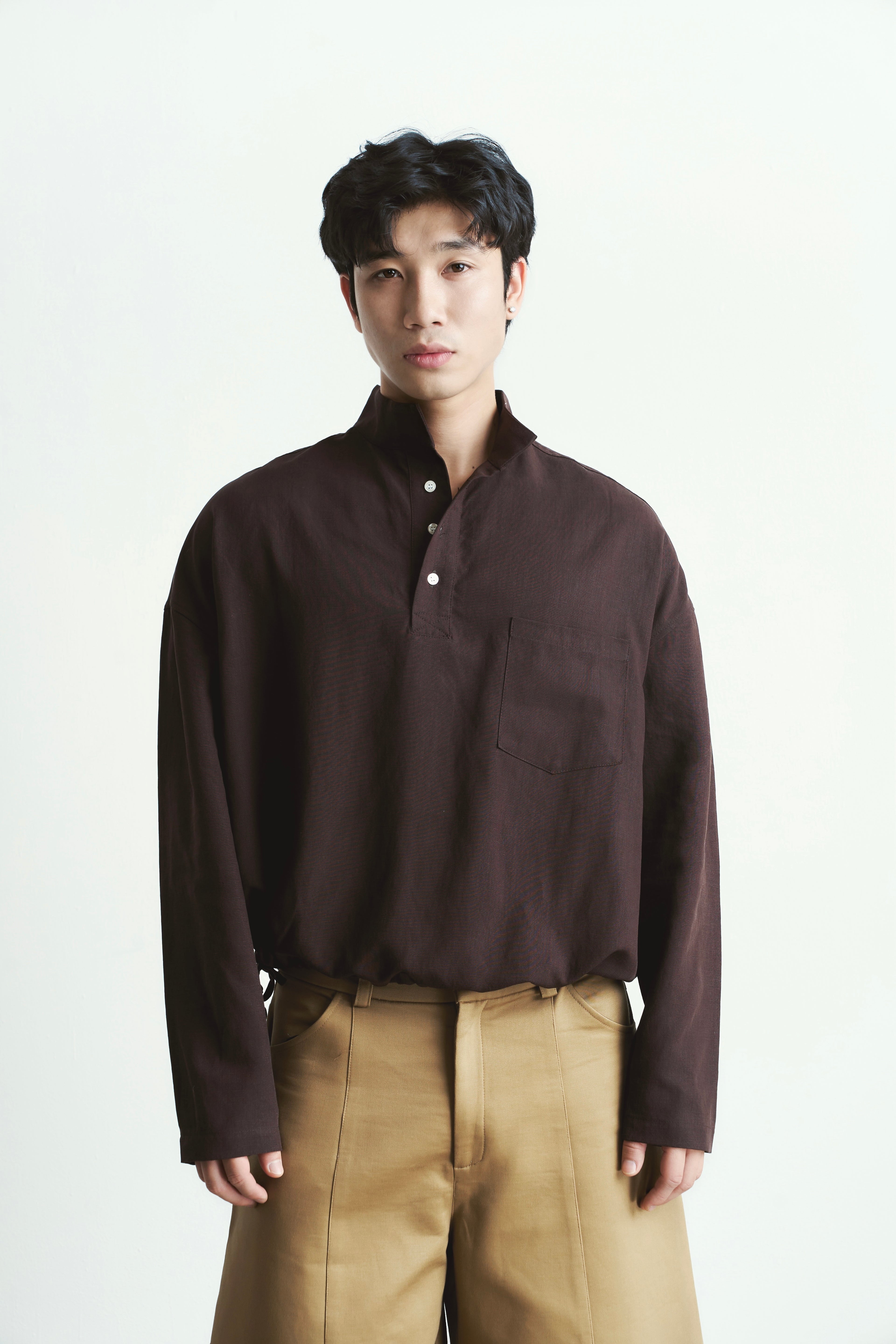 KAI SHIRT - BROWN