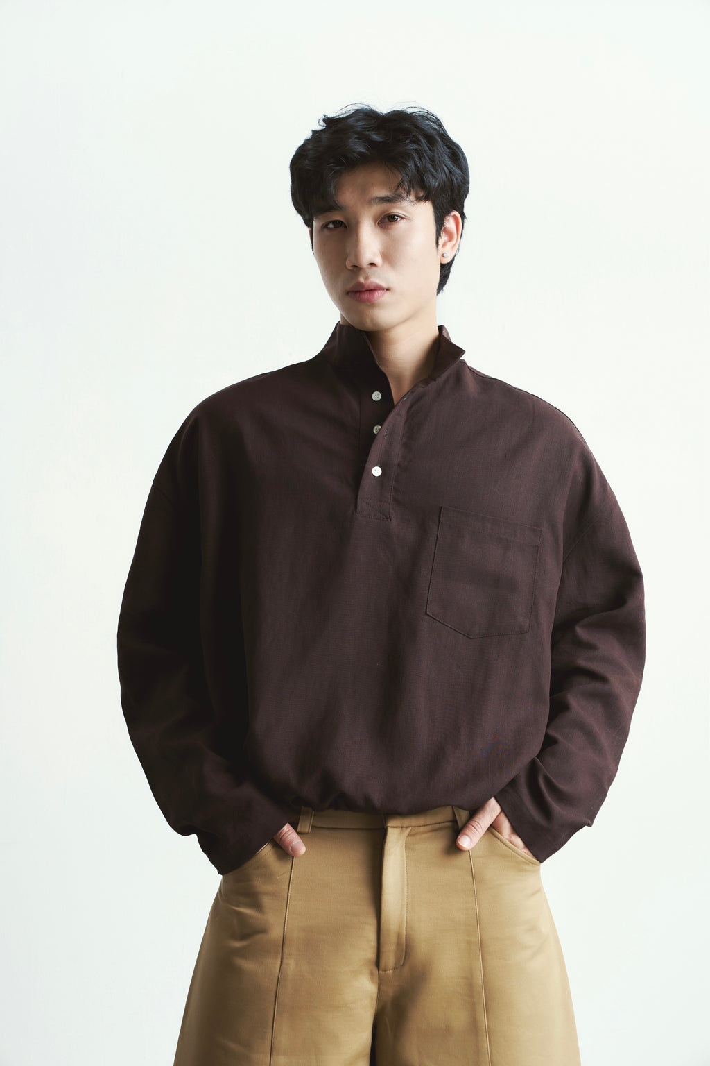 KAI SHIRT - BROWN