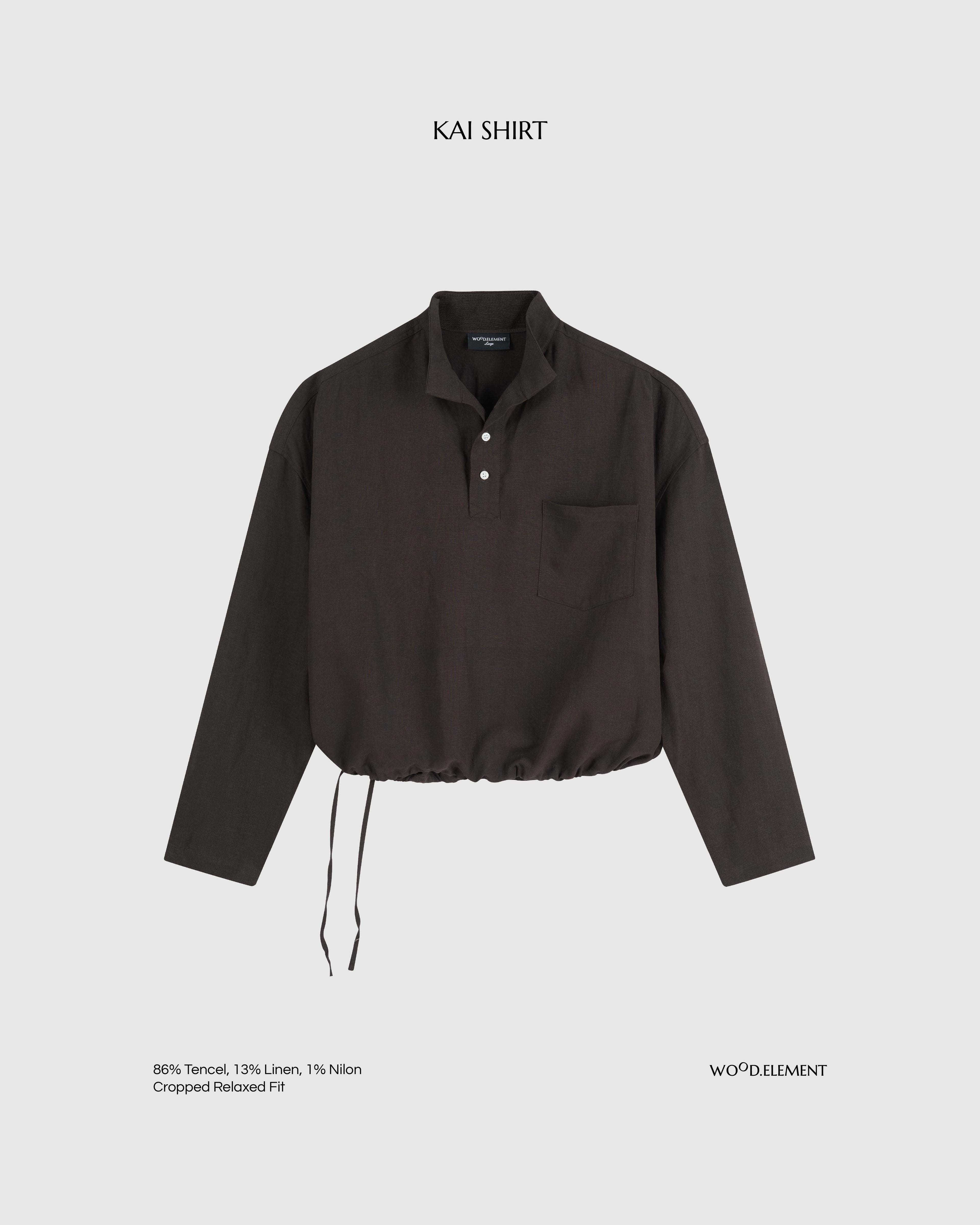 KAI SHIRT - BROWN